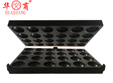 24連爆漿留心面包模具  球形不沾面包烤盤(pán)